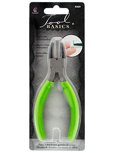 Cousin, Alicates de Cable con Muela de Nylon para Manualidades, 4469, 13.97 cm