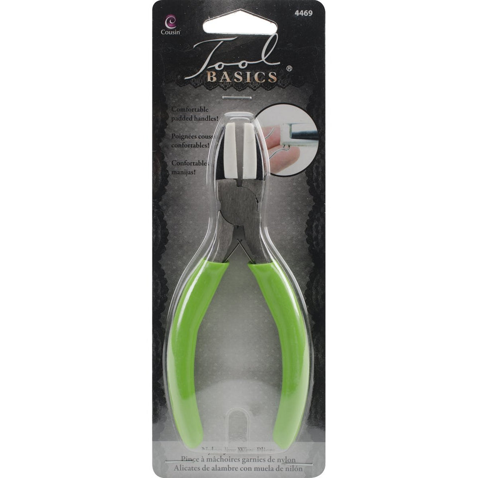 Cousin, Alicates de Cable con Muela de Nylon para Manualidades, 4469, 13.97 cm