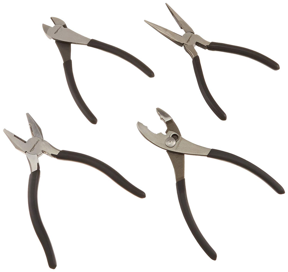 AmazonBasics Juego de 4 alicates