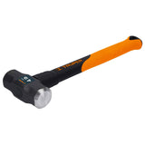 Truper MD-4F, Marro octagonal, mango de fibra de vidrio 14", 4 Lb