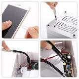 NEXGADGET 62 en 1 Destornilladores Precisión Herramientas Profesional para Iphone, Smartphones, Tablets, Ordenadores Portátiles, Gafas, Cámara y Reloj, Kit de Herramientas de Reparación de la Electrónica (Azul)