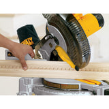 DeWalt DW713 15 Amp 25.4 cm compuesto sierra ingletadora y hoja de sierra Combo Pack