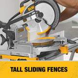 DeWalt DW713 15 Amp 25.4 cm compuesto sierra ingletadora y hoja de sierra Combo Pack