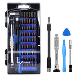 NEXGADGET 62 en 1 Destornilladores Precisión Herramientas Profesional para Iphone, Smartphones, Tablets, Ordenadores Portátiles, Gafas, Cámara y Reloj, Kit de Herramientas de Reparación de la Electrónica (Azul)