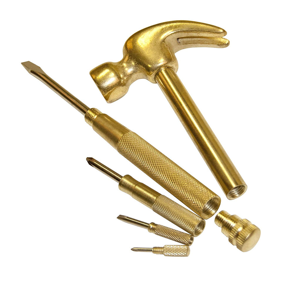 Great Neck 19006 5-in-1 Hammer and Screwdriver Set