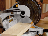 DeWalt DW713 15 Amp 25.4 cm compuesto sierra ingletadora y hoja de sierra Combo Pack